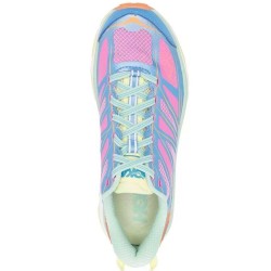 Hoka Mafate Speed Blue Pink Yellow Women Men Sport Shoes