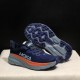 Hoka Mafate Speed Challenger 7 Deep Blue Orange Women Men Sport Shoes