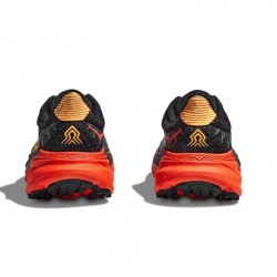 Hoka Mafate Speed Challenger 7 Orange Black Gold Women Men Sport Shoes