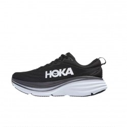 Hoka Bondi 8 Black White Women Men Sport Shoes