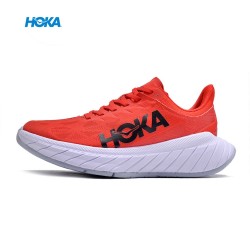 Hoka Carbon X2 Red Black Women Men Sport Shoes