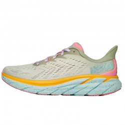 Hoka Clifton 8 Pink LtGreen Blue Yellow Women Men Sport Shoes