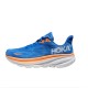 Hoka Clifton 9 Deep Blue Orange Women Men Sport Shoes