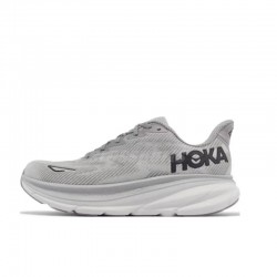 Hoka Clifton 9 Grey Black Women Men Sport Shoes