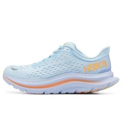 Hoka Kawana Beige Purple Ltblue Women And Men Sport Shoes