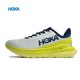 Hoka Mach 4 Yellow Grey Deep Blue Women Men Sport Shoes