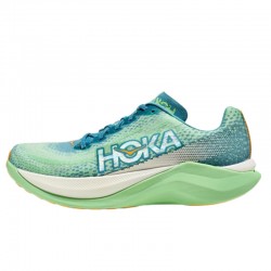 Hoka Mach X Green Beige Orange Women Men Sport Shoes