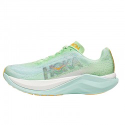 Hoka Mach X LtGreen Yellow Women Men Sport Shoes