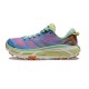 Hoka Mafate Speed Blue Pink Yellow Women Men Sport Shoes