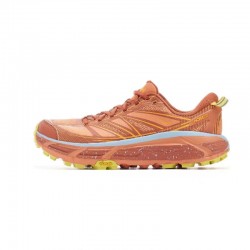 Hoka Mafate Speed Brown Yellow Women Men Sport Shoes