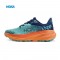 Hoka Mafate Speed Challenger 7 Orange Blue Women Men Sport Shoes